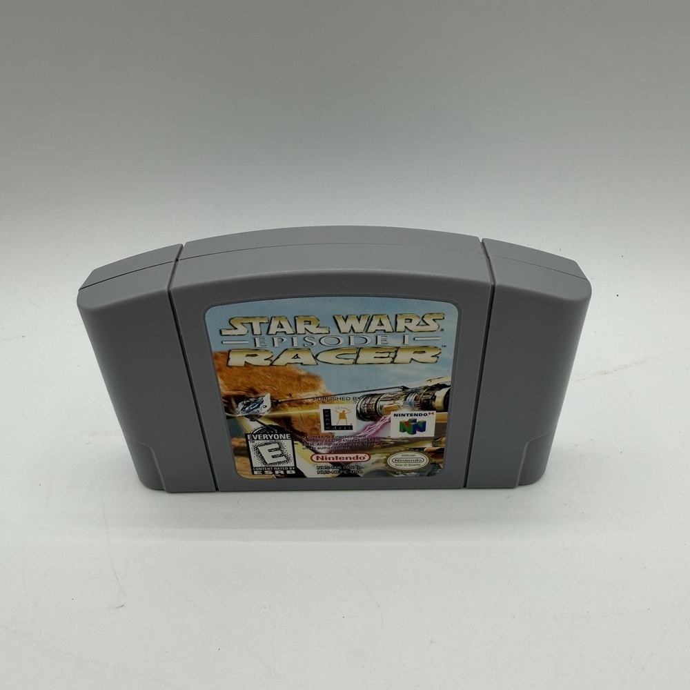 Star Wars Episode 1 Racer (Nintendo 64 N64, 1997) Authentic Cartridge Only WORKS